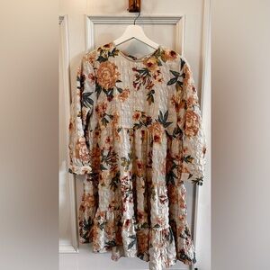 *SOLD*ZARA Floral Dress Mini Size 6